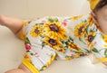 Load image into Gallery viewer, Suns and Roses (Sunflowers) Short Sleeve Romper
