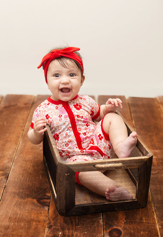 Florever Your Baby Short Sleeve Romper