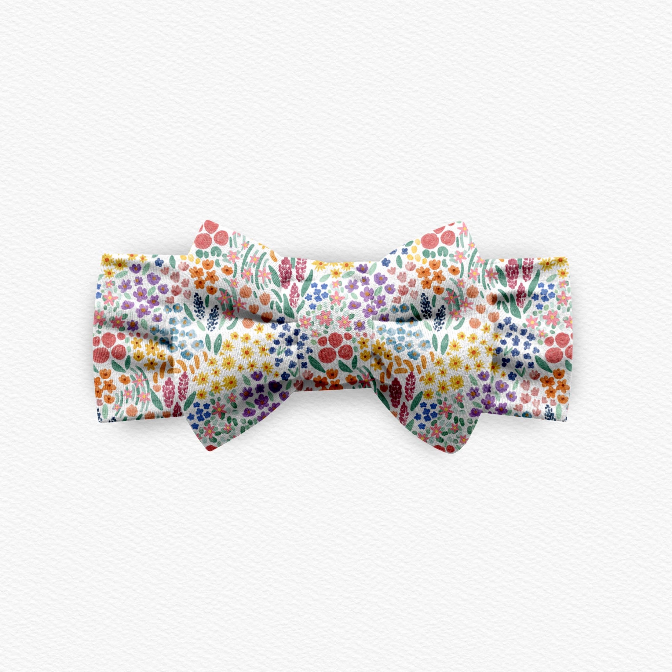 Whimsical Wildflower Bow