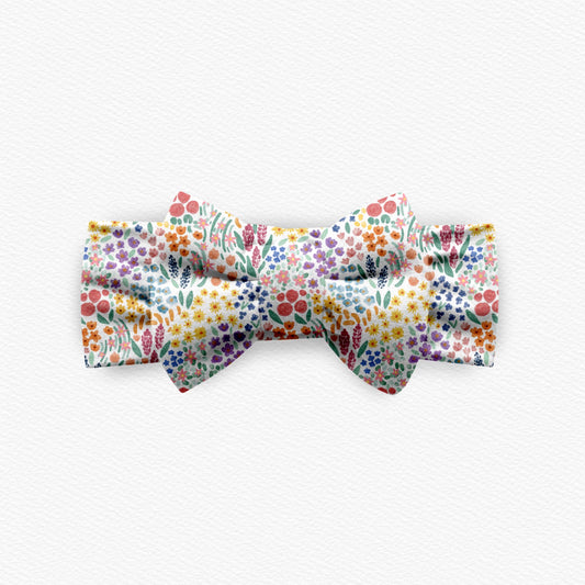 Whimsical Wildflower Bow