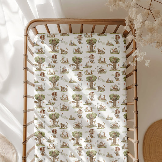 Nature's Nook Crib Sheet