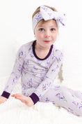 Load image into Gallery viewer, Estella (Lavender Butterfly) Long Sleeve PJ's
