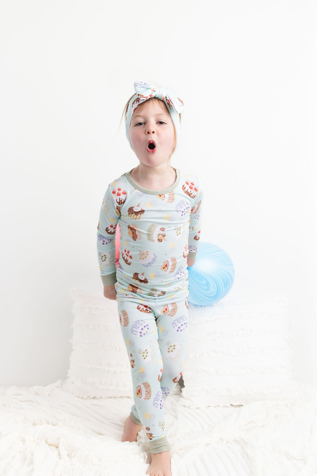 For Goodness Cakes Long Sleeve PJ's