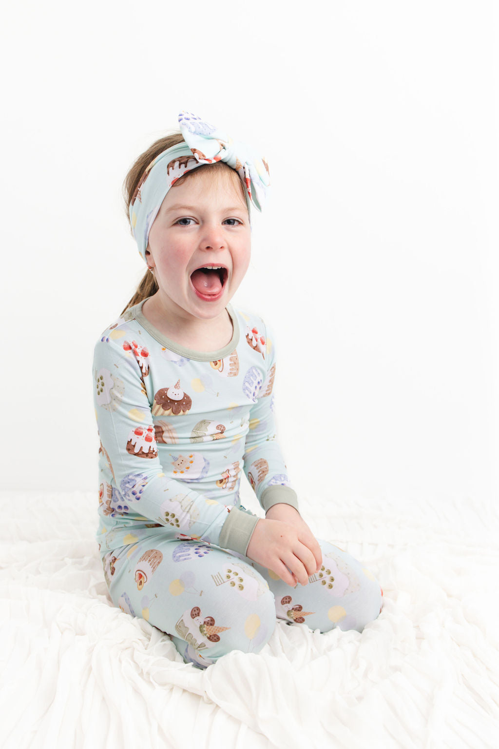 For Goodness Cakes Long Sleeve PJ's