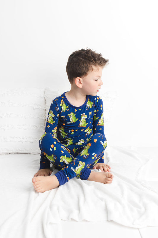 Skater Gator Long Sleeve PJ's