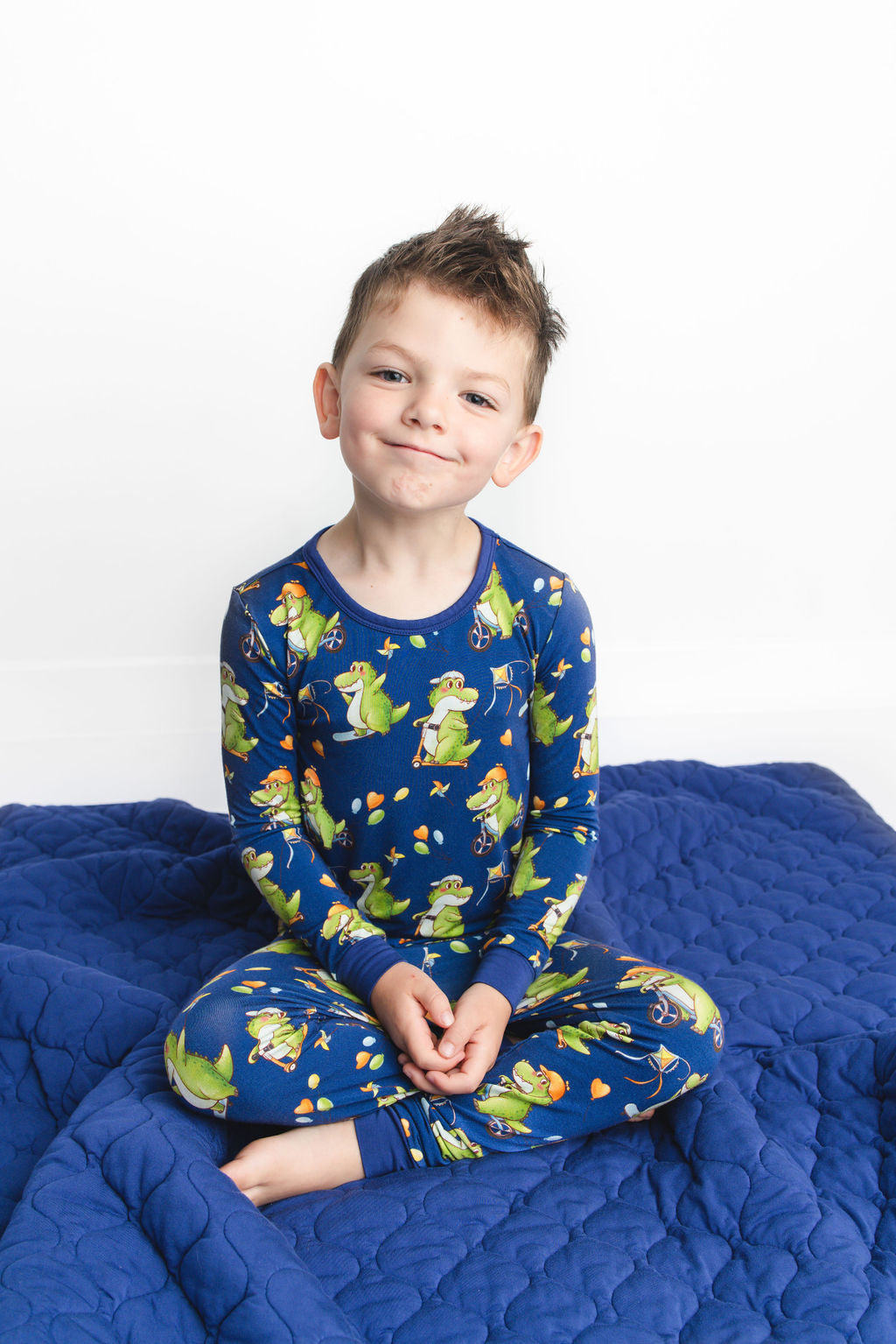 Skater Gator Long Sleeve PJ's