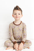 Load image into Gallery viewer, Raccoon Rascals Long Sleeve PJ's
