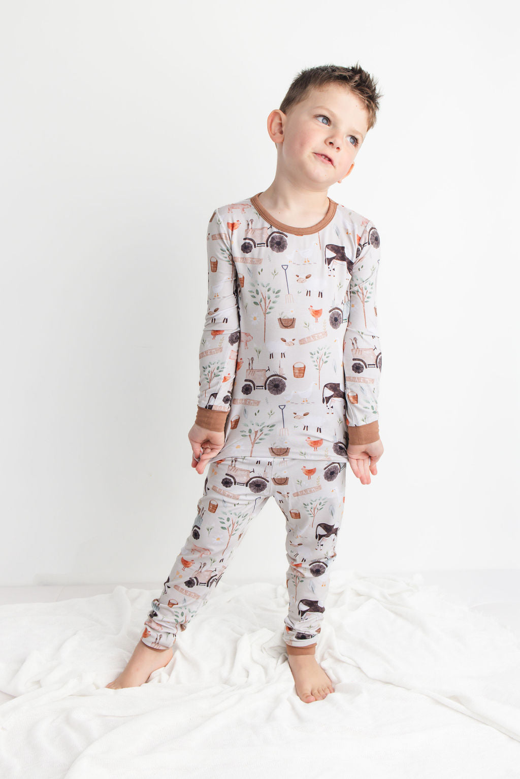 Tractor Ride (Farm) Long Sleeve PJ's