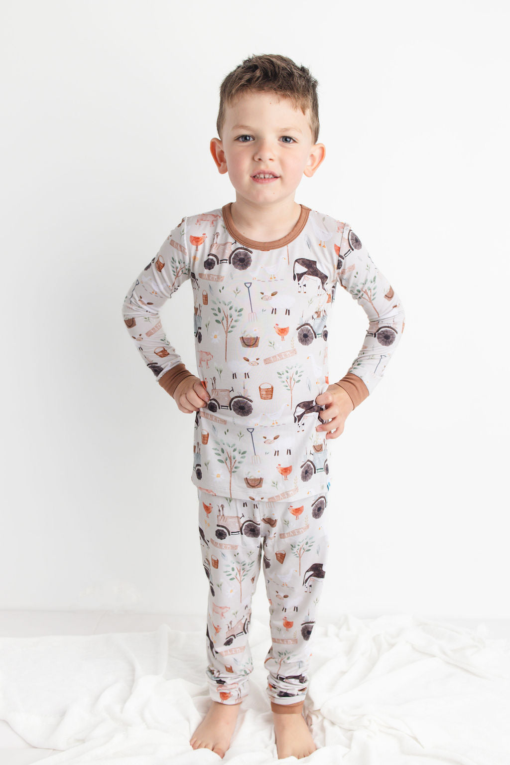 Tractor Ride (Farm) Long Sleeve PJ's