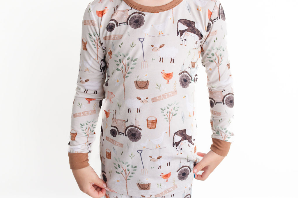 Tractor Ride (Farm) Long Sleeve PJ's