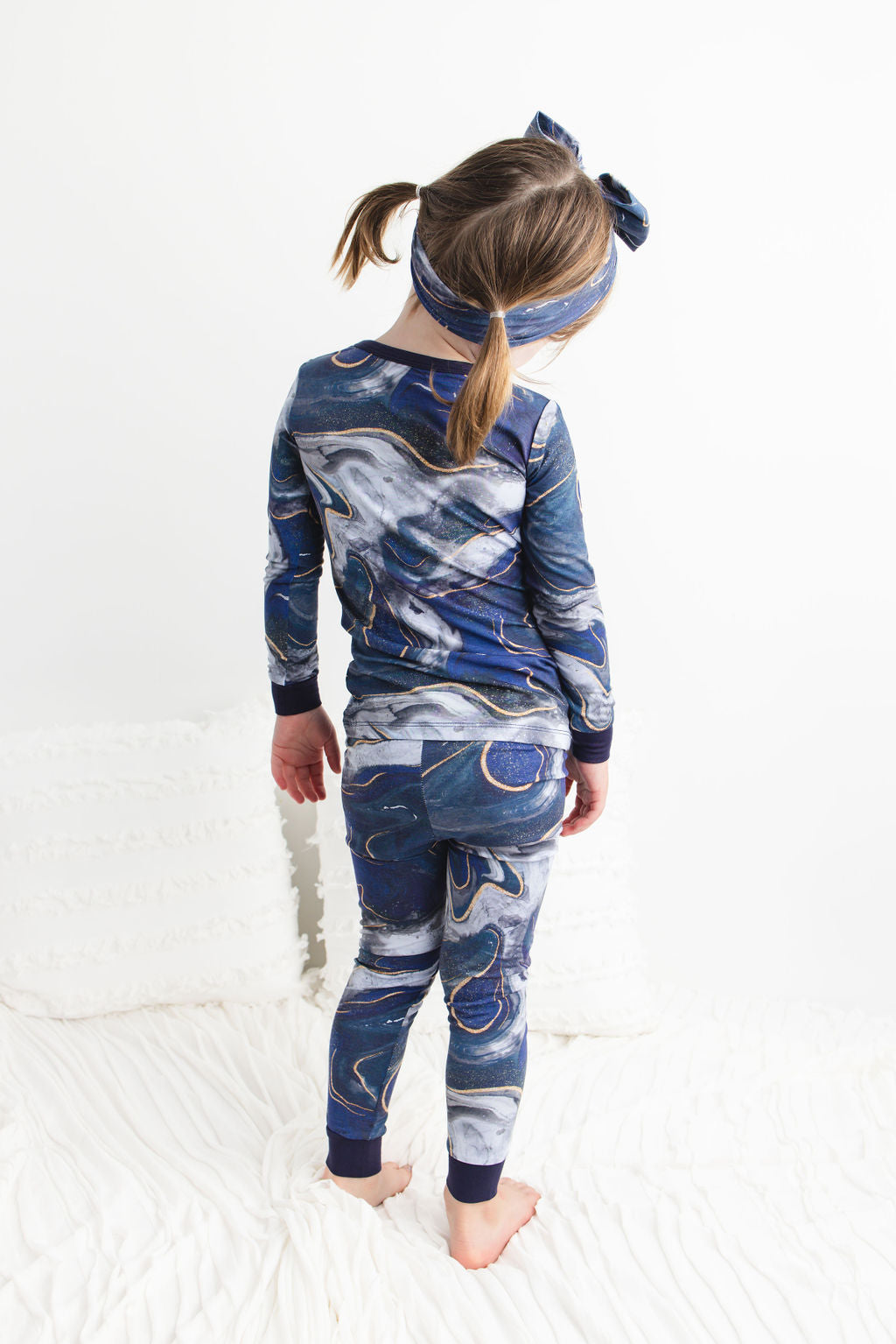 Marbleous Night Long Sleeve PJ's