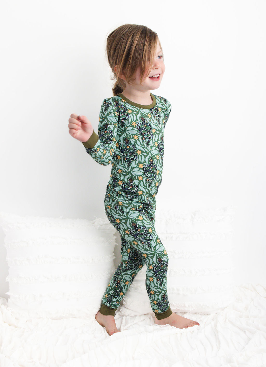 Hugs and Hisses (Snake) Long Sleeve PJ's