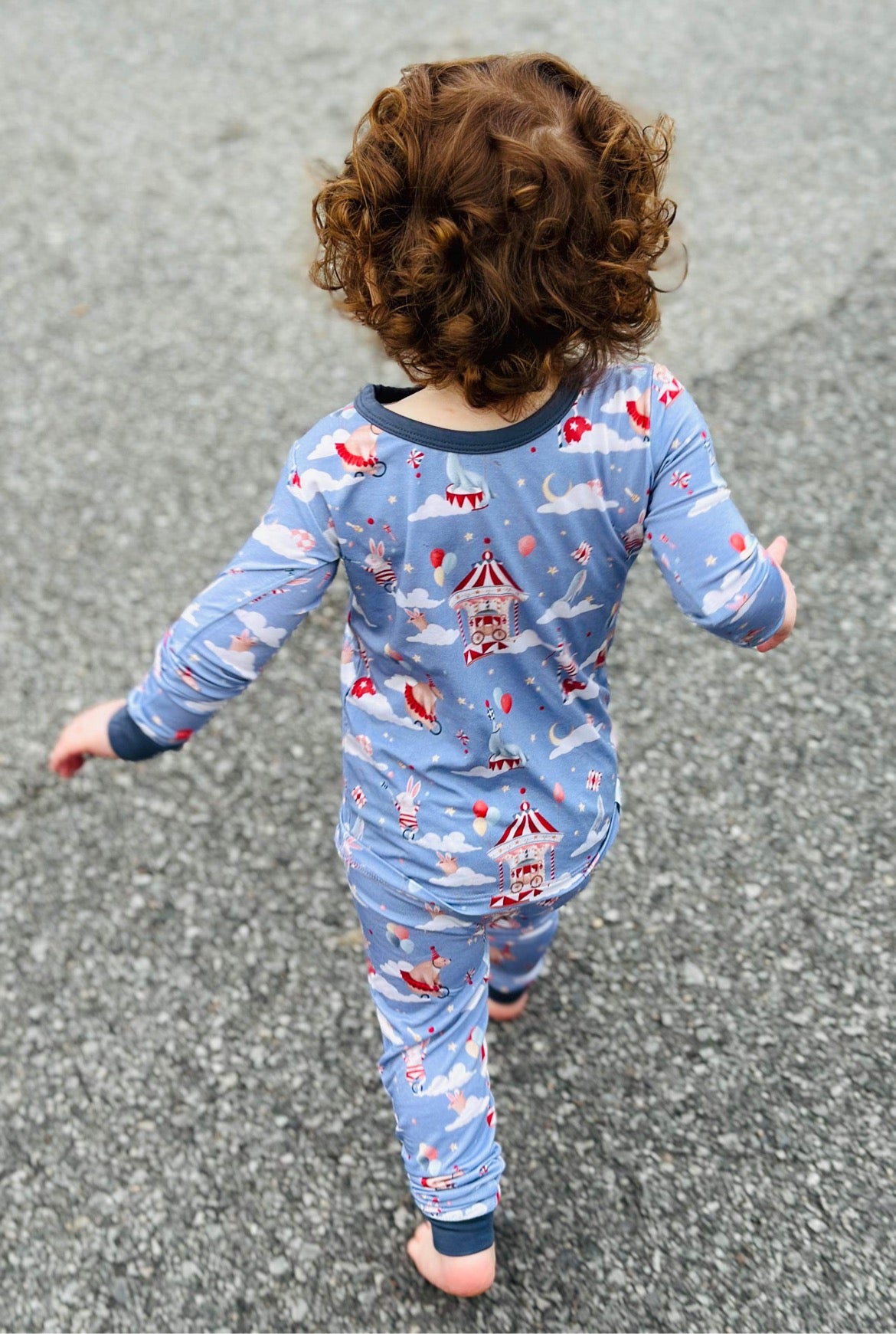 Big Top Bed Time Long Sleeve PJs