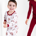 Load image into Gallery viewer, Jingle Bell Hop (Rabbit) Long Sleeve PJ's
