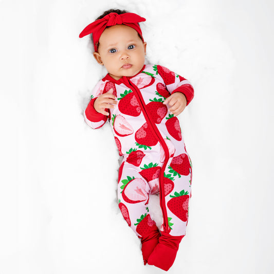 Berry Sweet (Strawberry) Romper