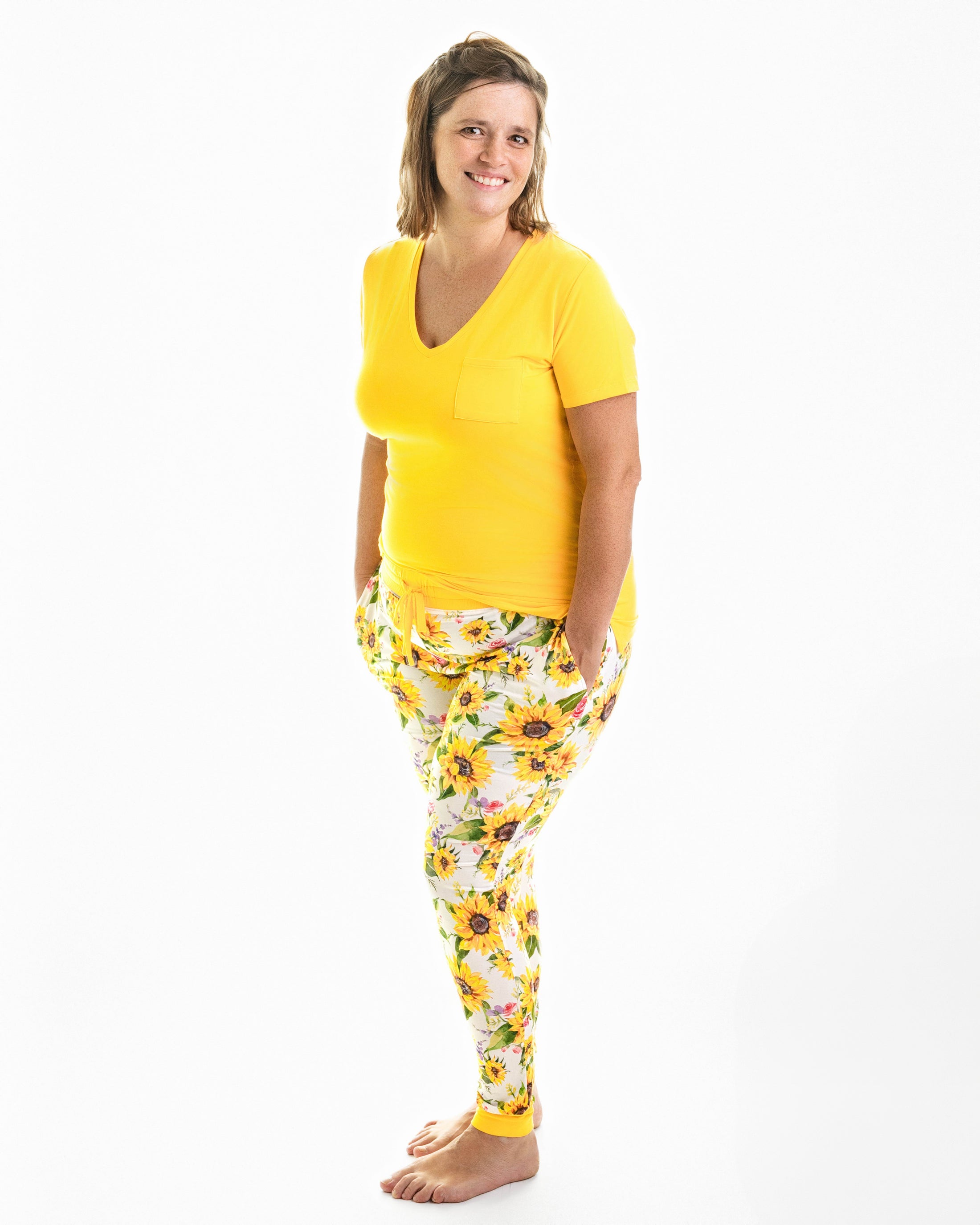 Suns and Roses (Sunflowers) Women's Jogger Pants