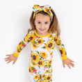 Load image into Gallery viewer, Suns and Roses (Sunflowers) Long Sleeve PJ's
