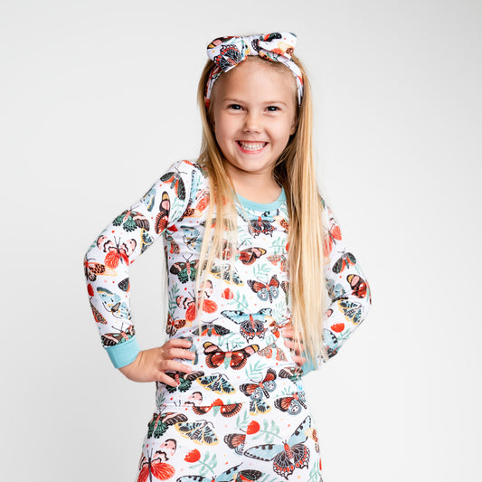 Flutterby (Butterfly) Long Sleeve PJ's