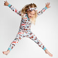 Load image into Gallery viewer, Flutterby (Butterfly) Long Sleeve PJ's
