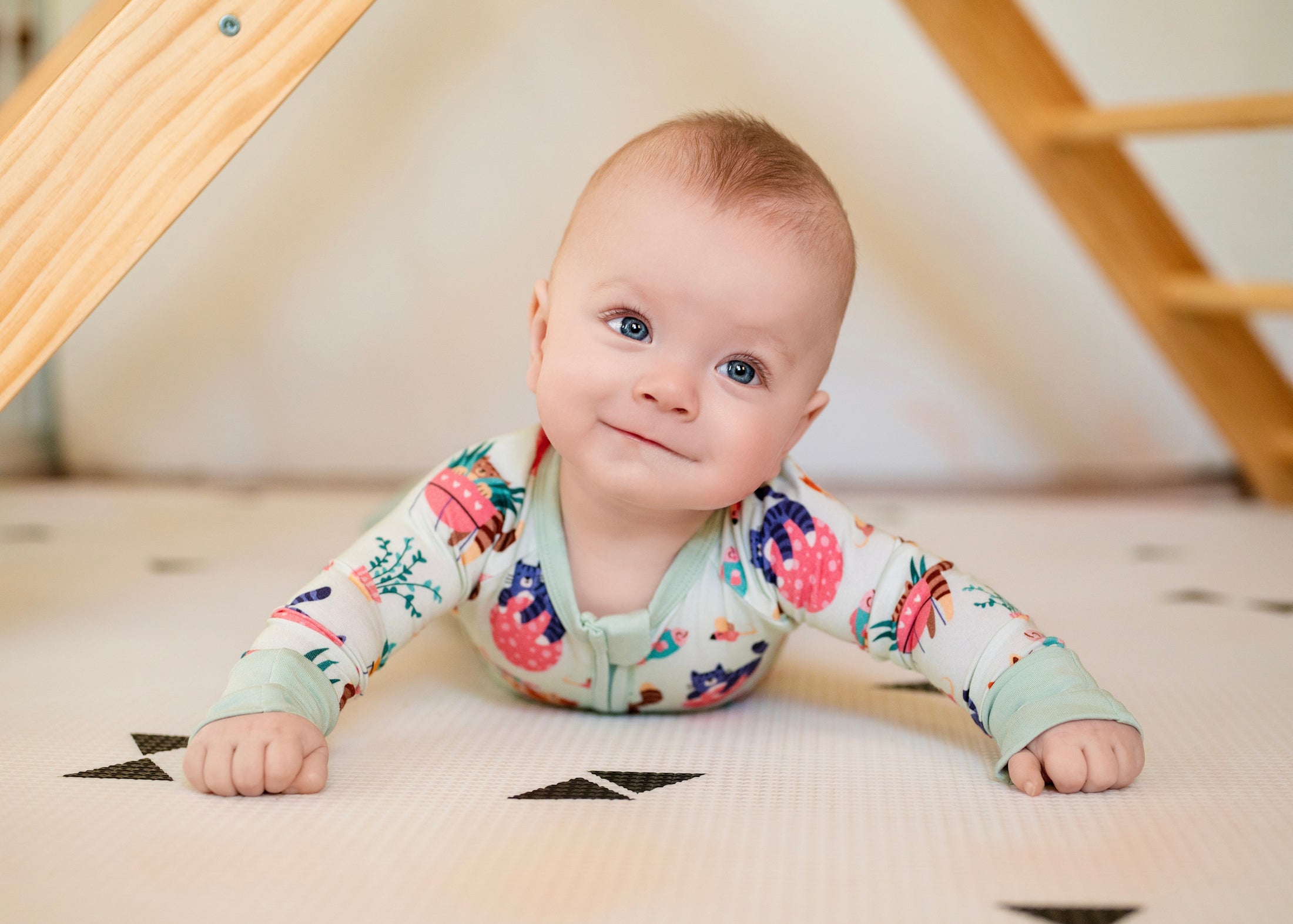 Felines & Ferns Romper