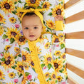 Load image into Gallery viewer, Suns and Roses (Sunflowers) Ruffle Romper
