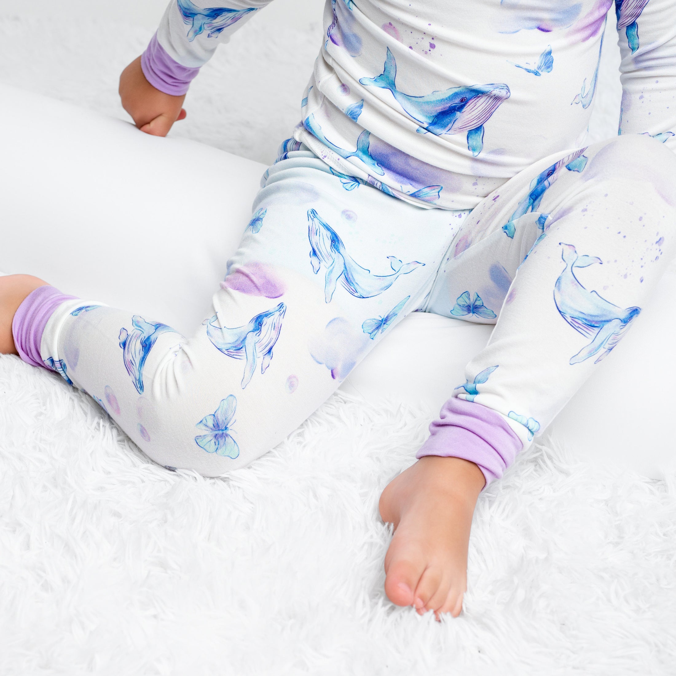 I Whale Always Love You Modal Long Sleeve PJ's