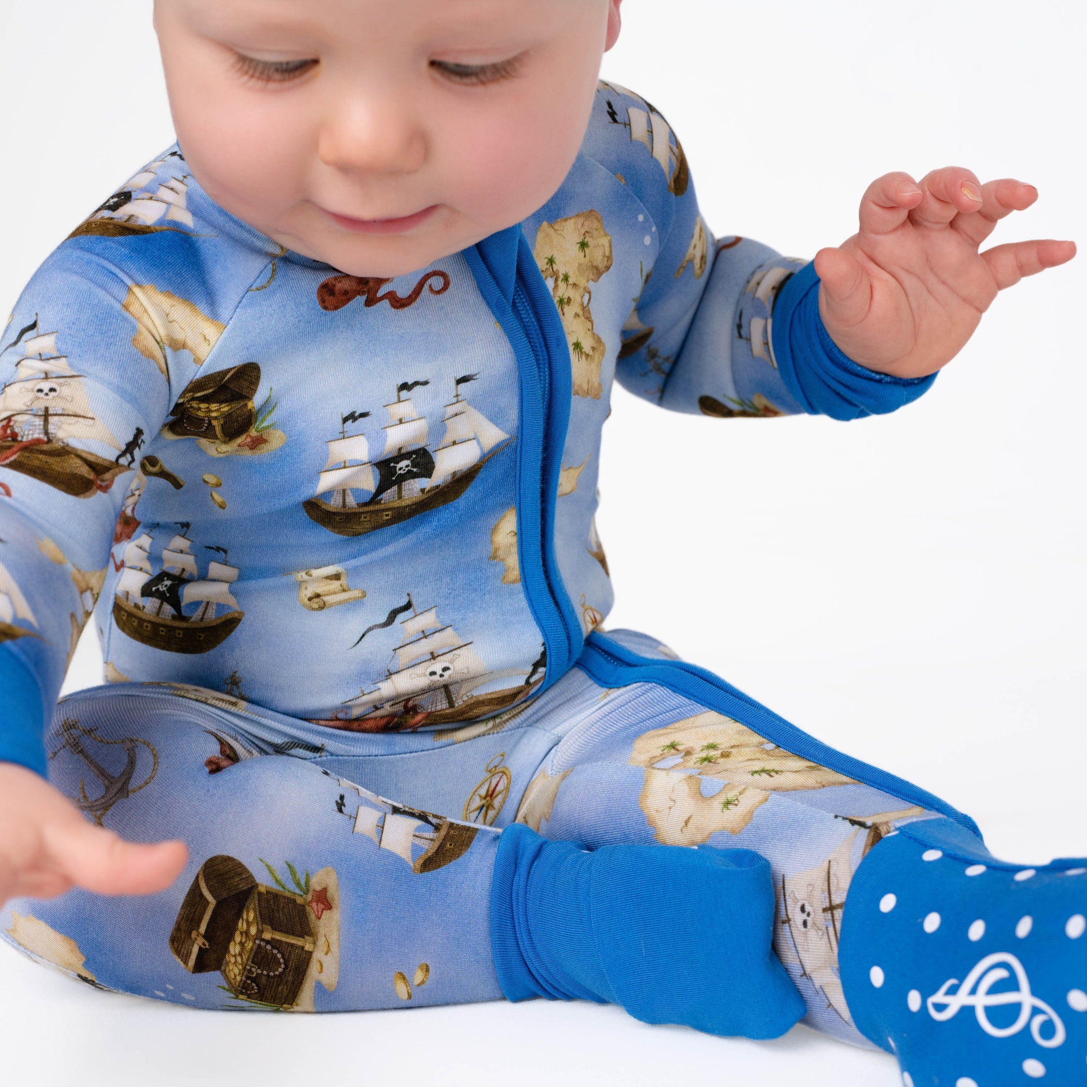 Maps and Mateys (Pirate)  Romper