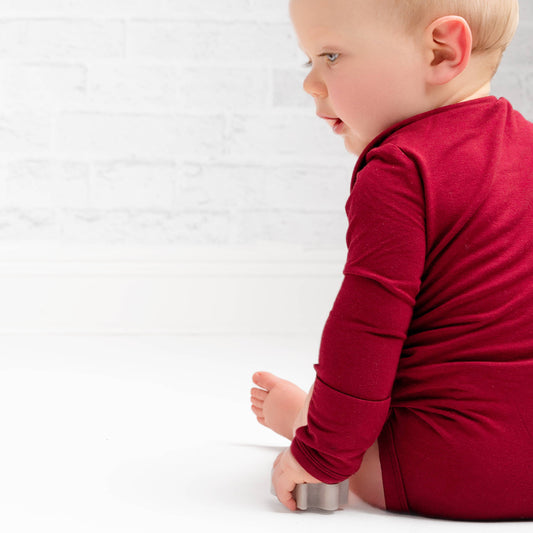 Burgundy Bodysuit