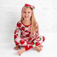 Load image into Gallery viewer, Berry Sweet (Strawberry) Long Sleeve PJ's
