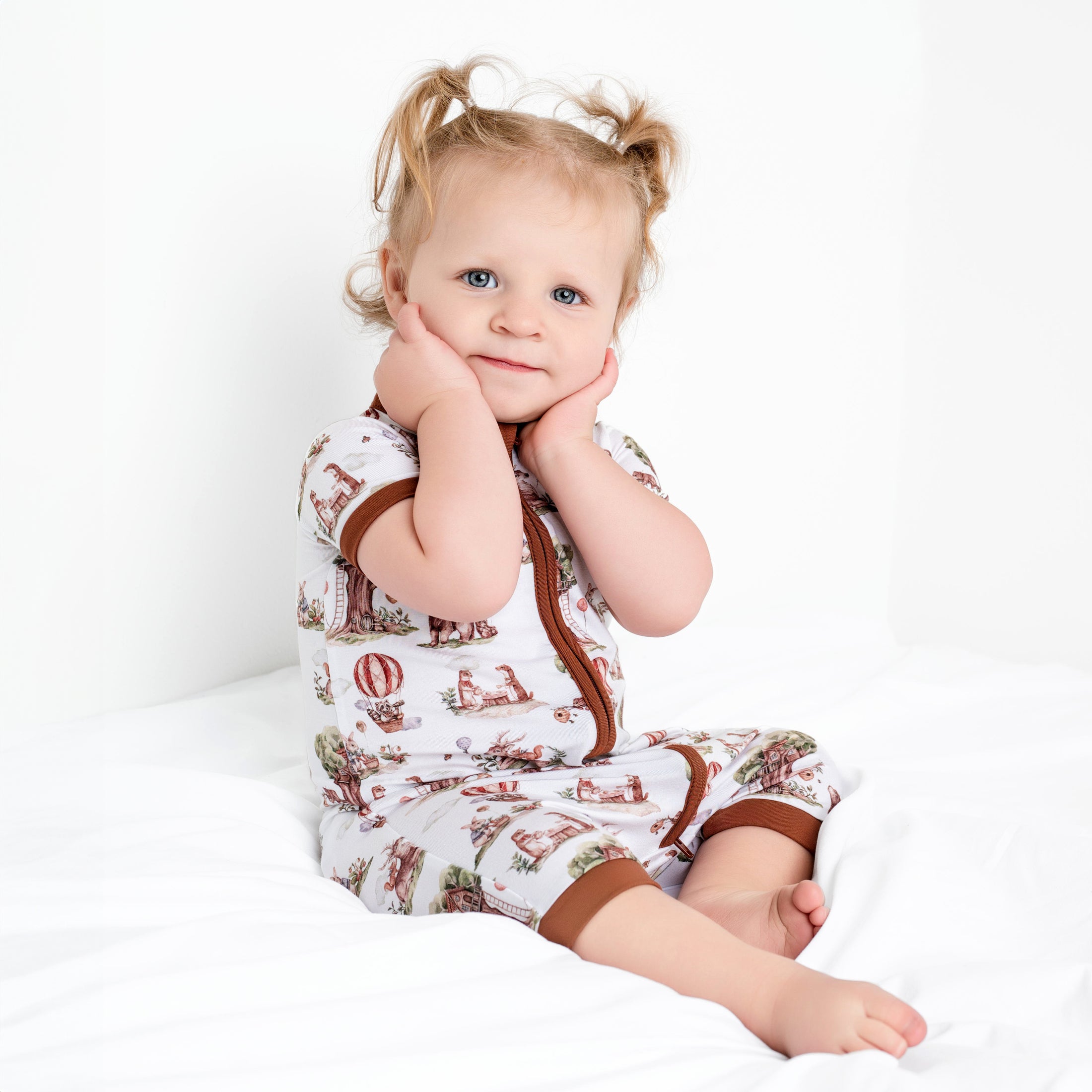 Nature's Nook Short Sleeve Romper