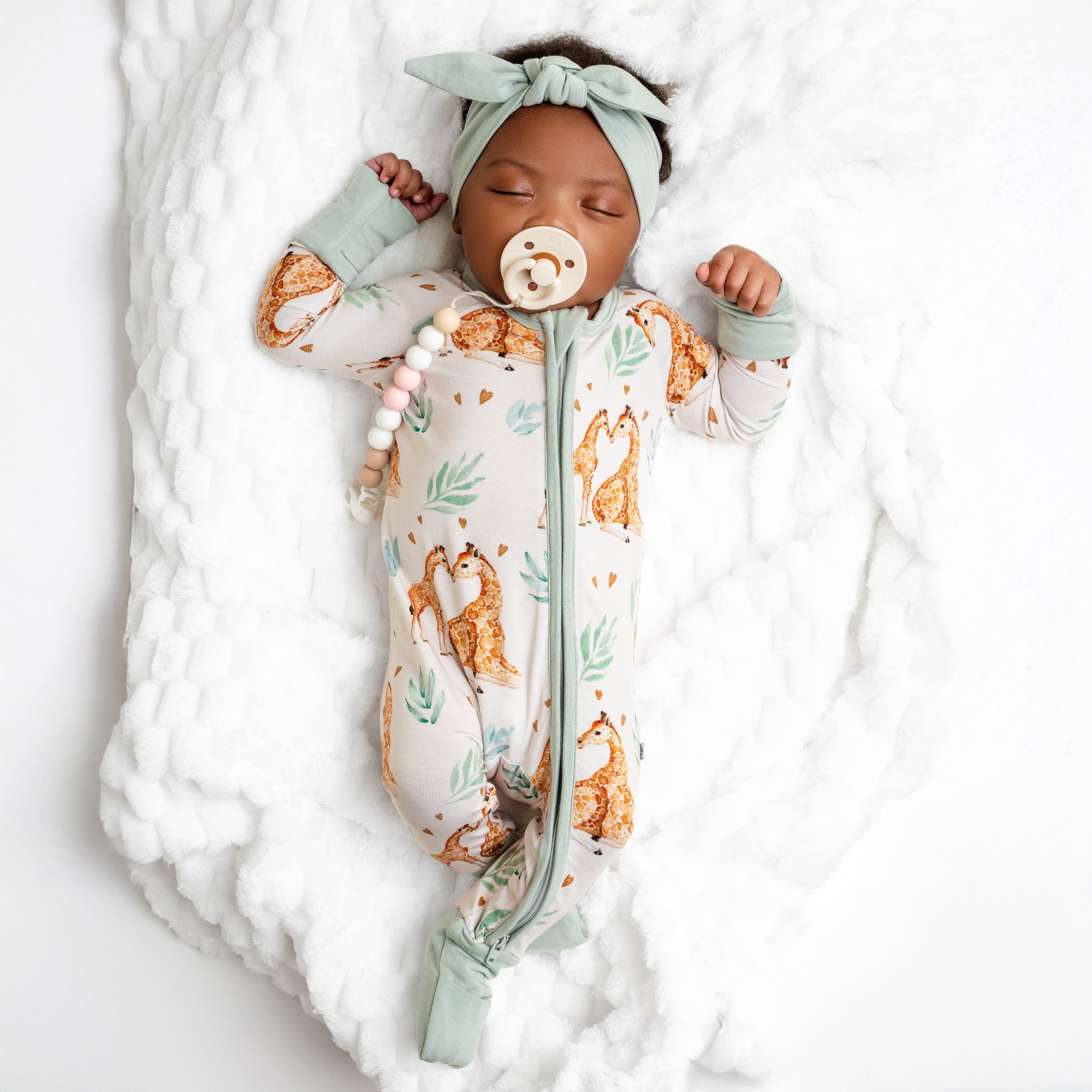 Mother's Love (Giraffe) Romper