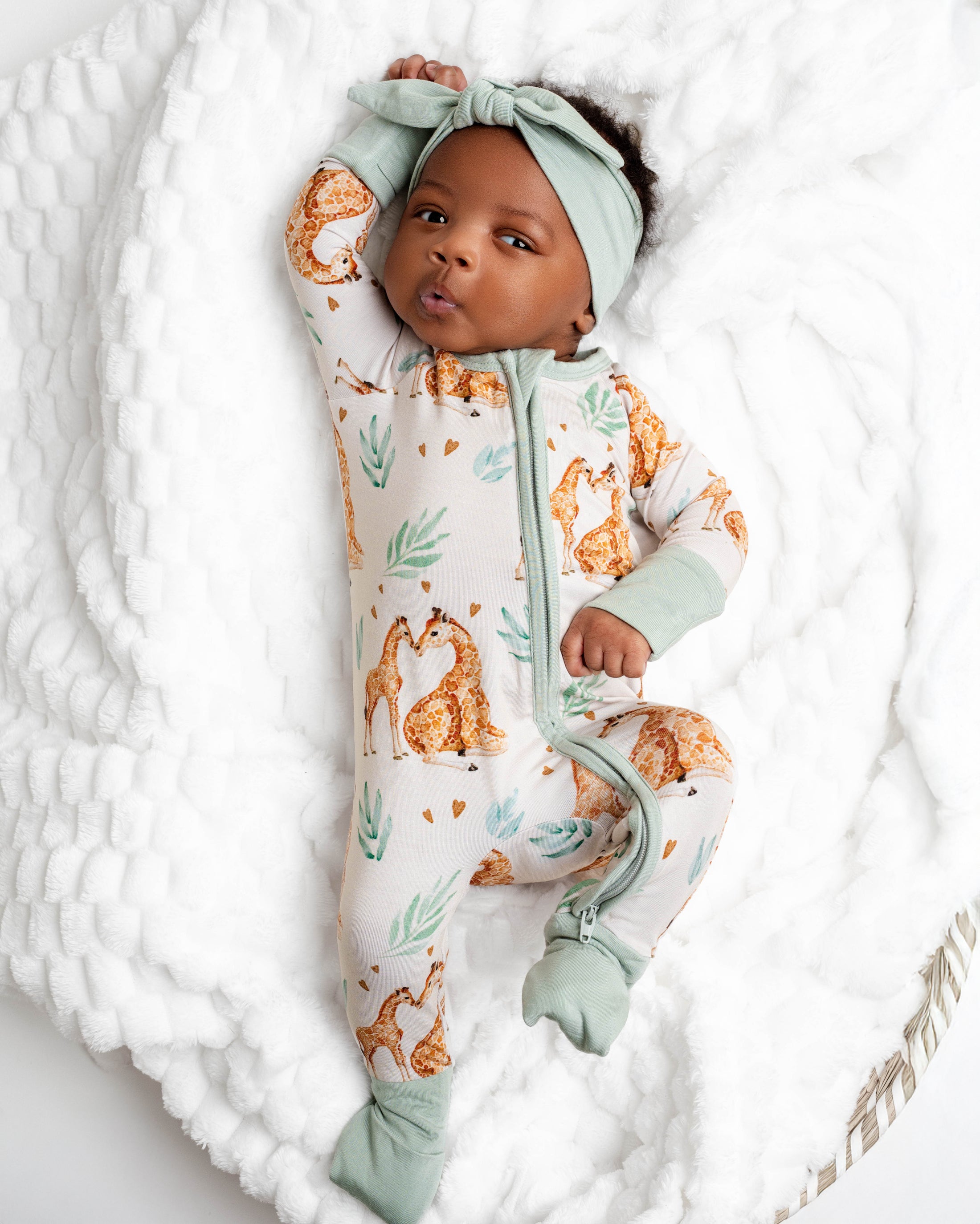 Mother's Love (Giraffe) Romper