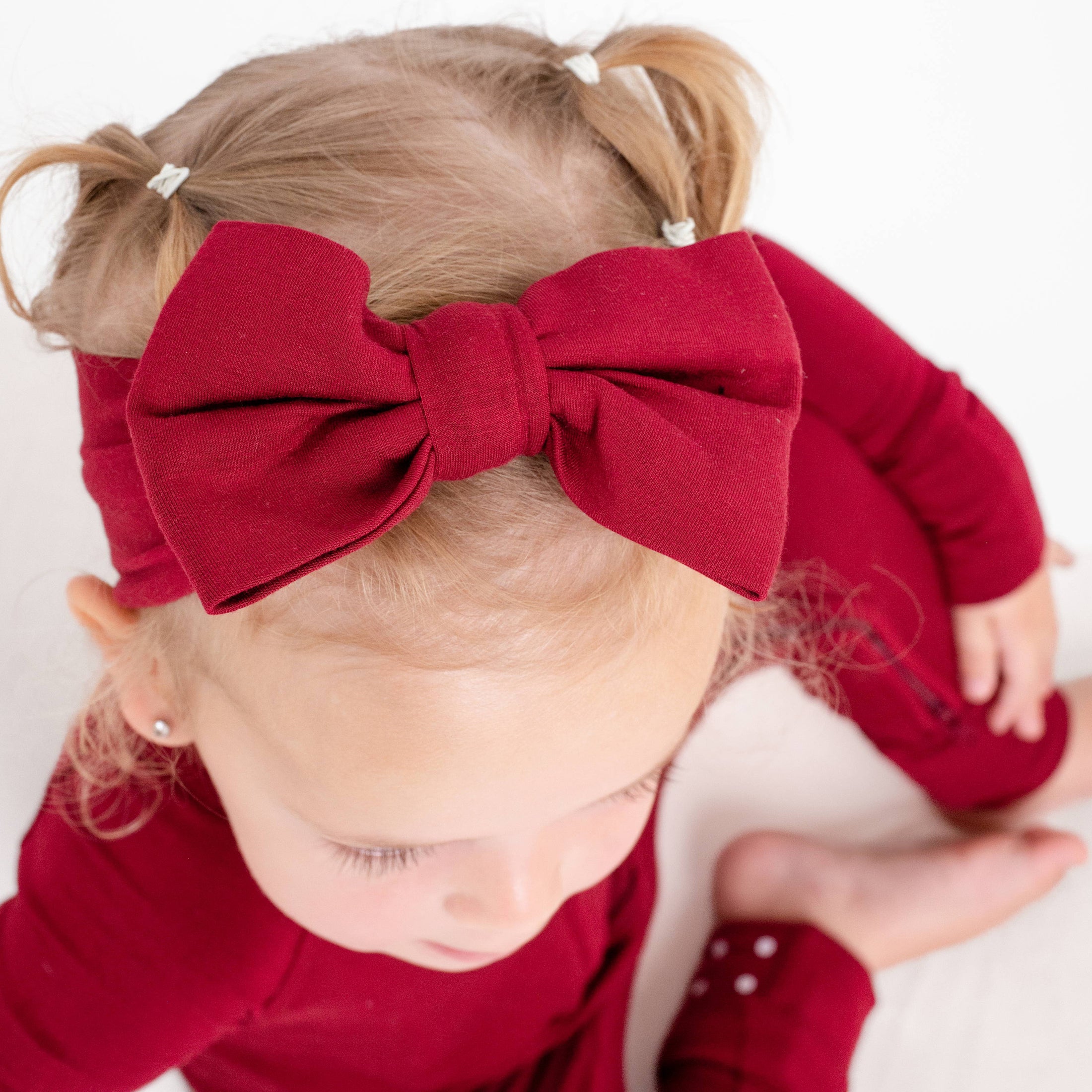 Burgundy Bow