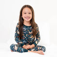 Load image into Gallery viewer, Waves & Whiskers Long Sleeve PJ's
