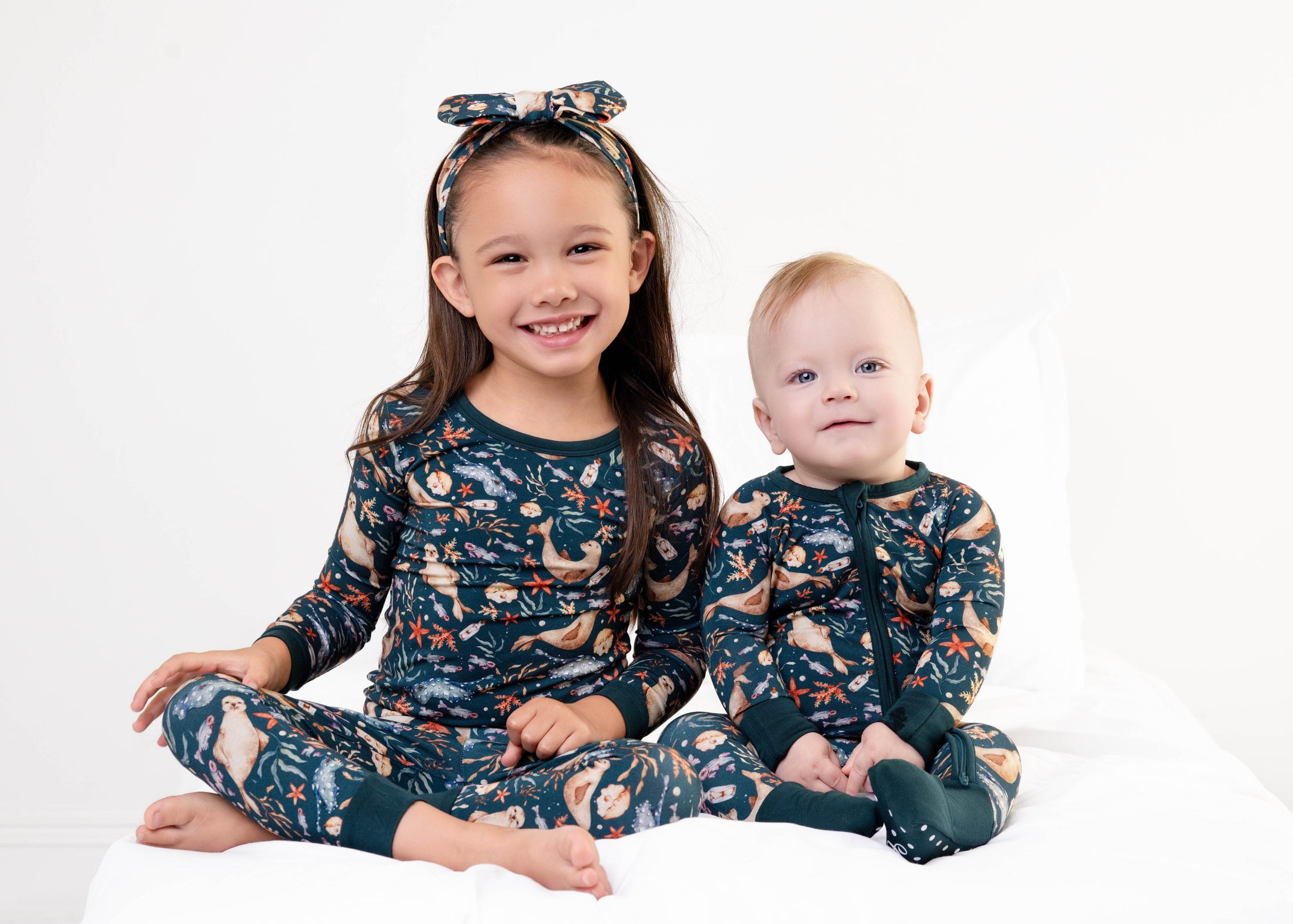 Waves & Whiskers Romper