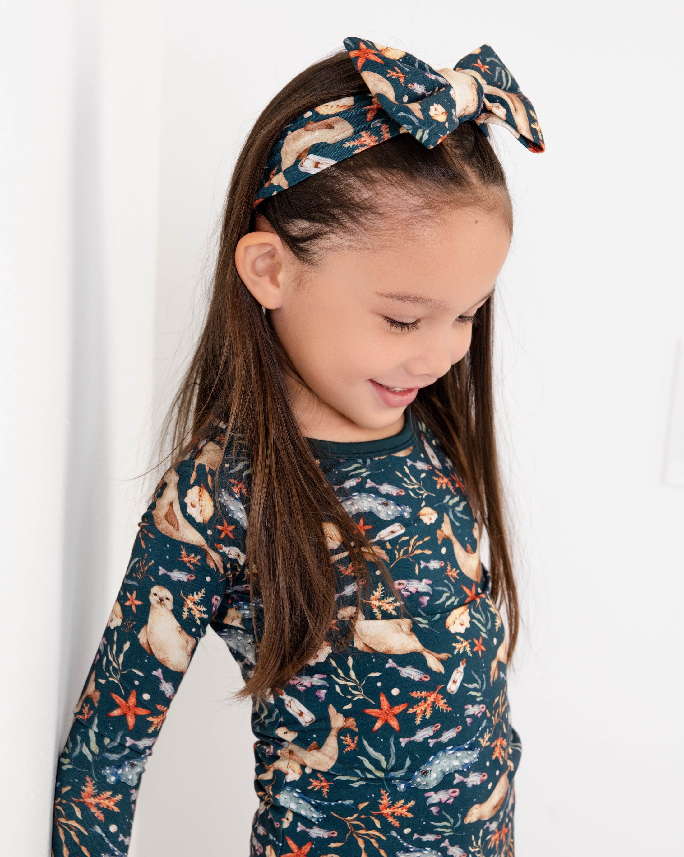 Waves & Whiskers Long Sleeve PJ's