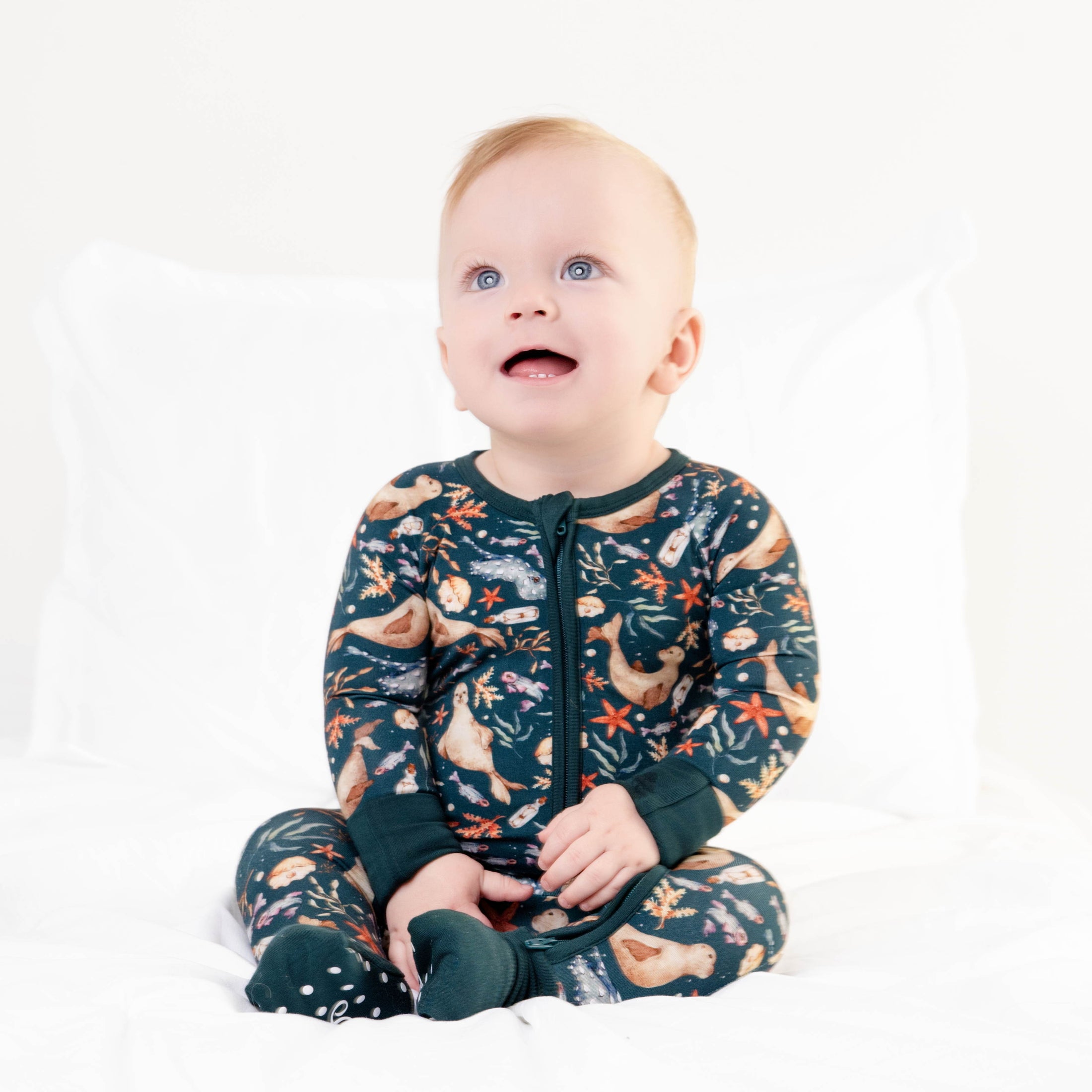 Waves & Whiskers Romper