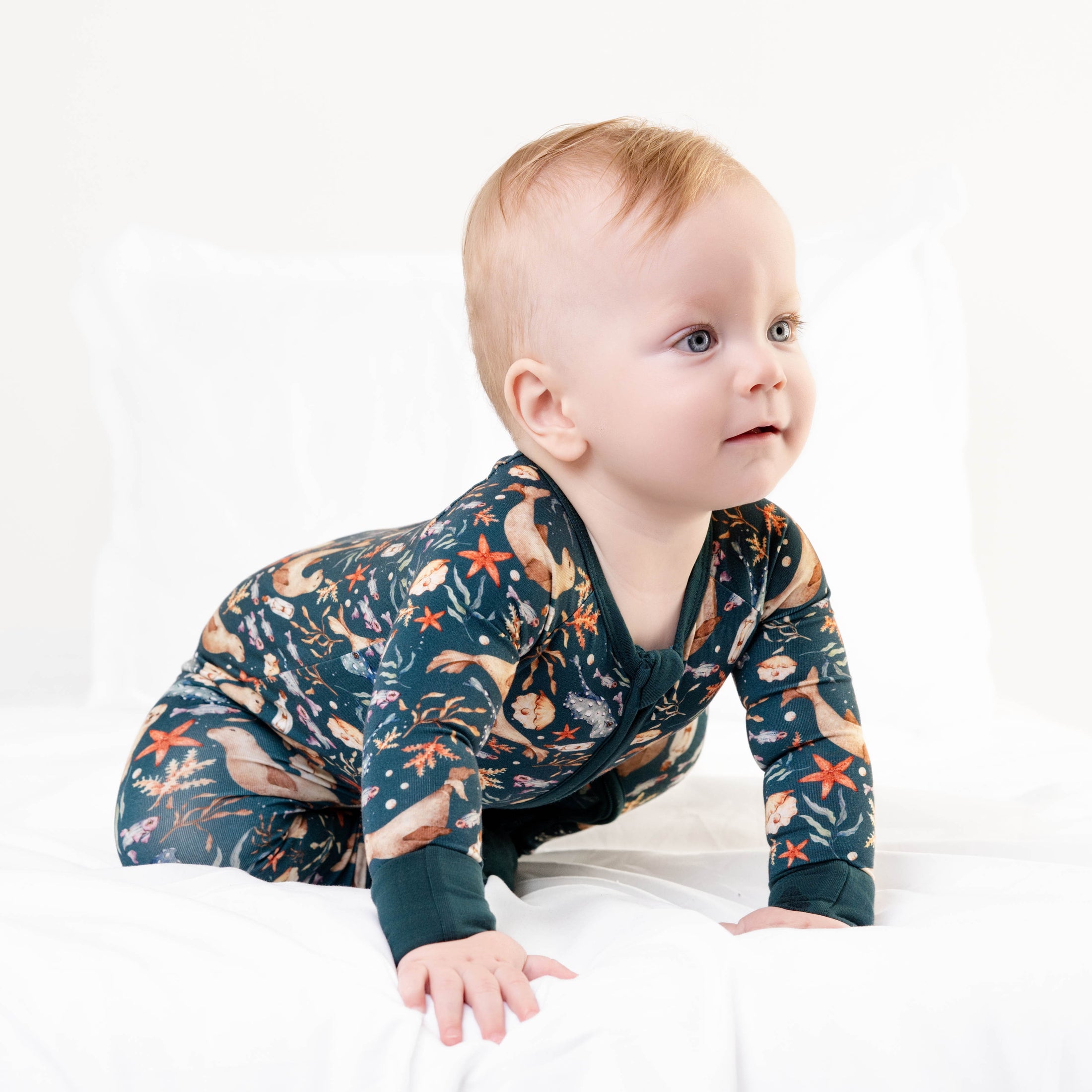 Waves & Whiskers Romper