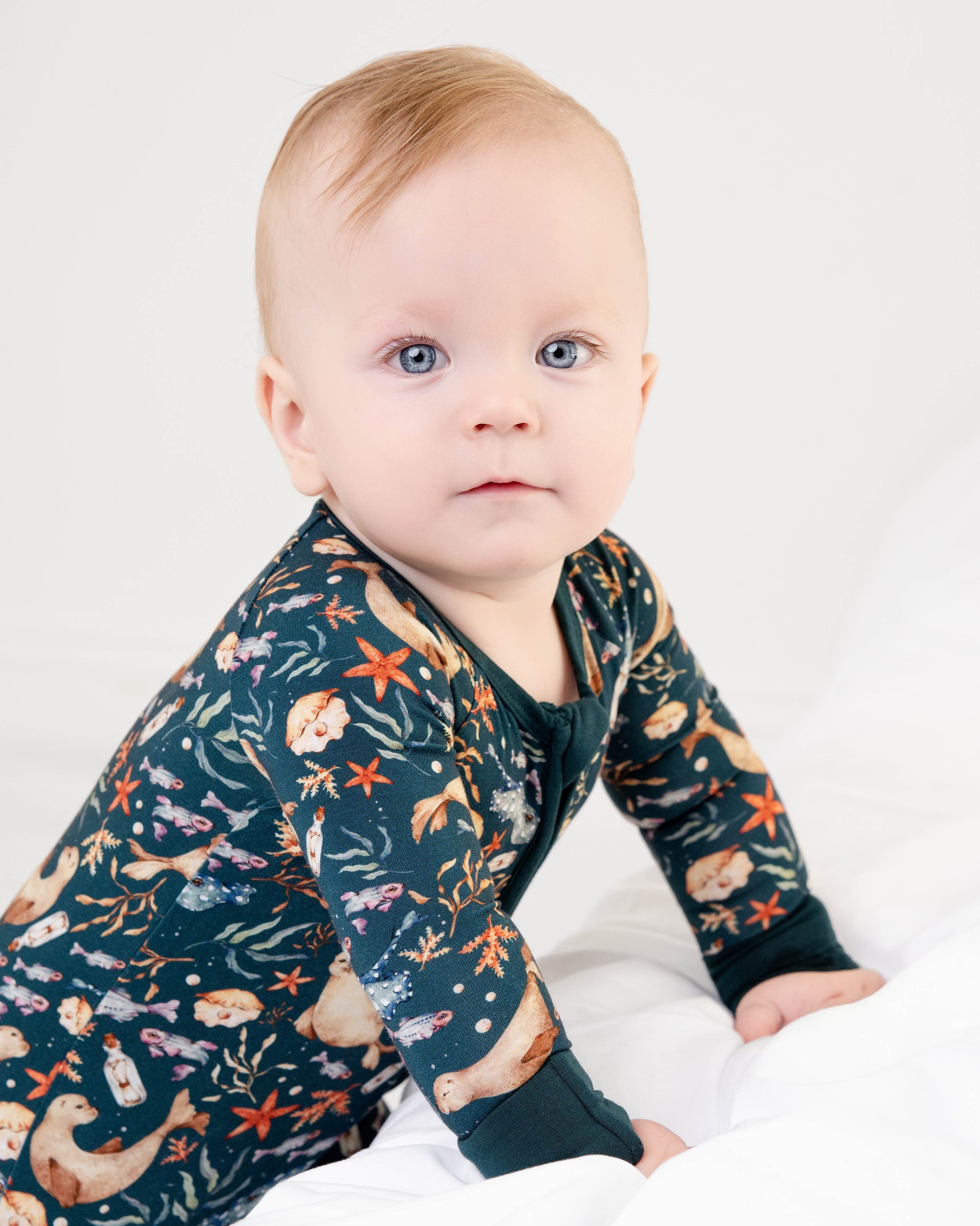 Waves & Whiskers Romper