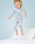 Load image into Gallery viewer, Block Party (Blue) Long Sleeve PJ's
