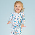 Load image into Gallery viewer, Block Party (Blue) Long Sleeve PJ's
