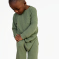 Load image into Gallery viewer, Bamboo Waffle Kids' Jogger Set-Line Dry Only
