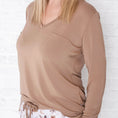 Load image into Gallery viewer, Feathers and Fables（Owl）TENCEL™ Modal Women's Long Sleeve Shirt
