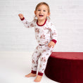 Load image into Gallery viewer, Jingle Bell Hop (Rabbit) Long Sleeve PJ's
