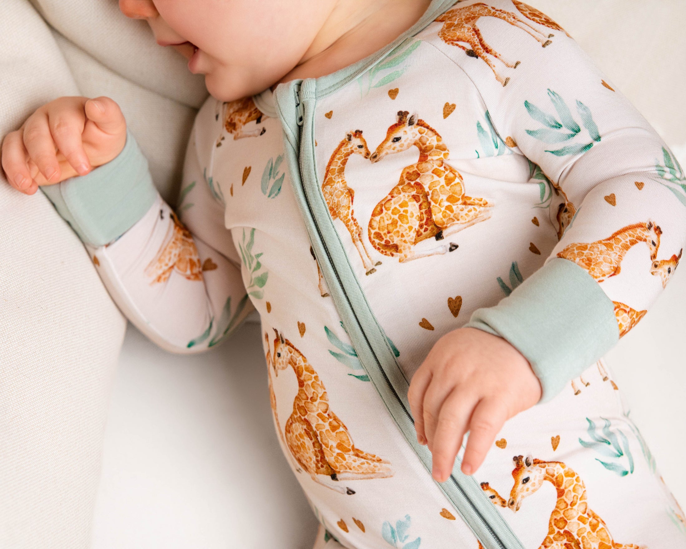 Mother's Love (Giraffe) Romper