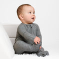 Load image into Gallery viewer, Heather (Gray) Ribbed Romper
