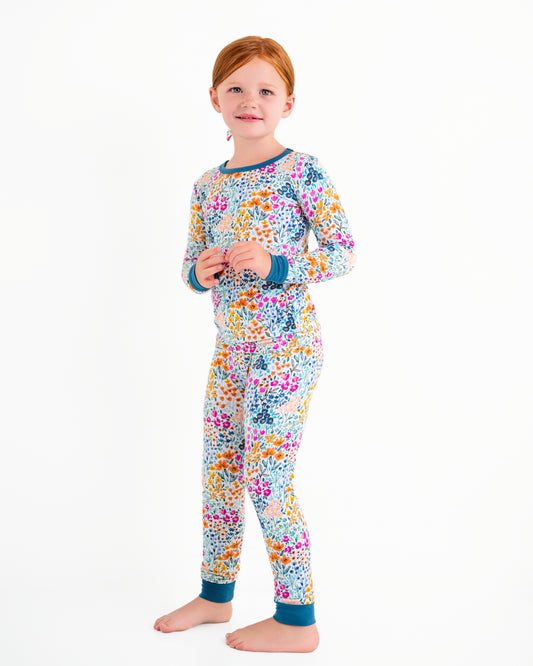 Whispering Wildflowers Long Sleeve PJ's