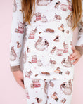 Load image into Gallery viewer, Tiny Tea Time Long Sleeve PJ's
