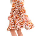 Load image into Gallery viewer, Falling For Florals Long Sleeve Big Kid Twirl Dress
