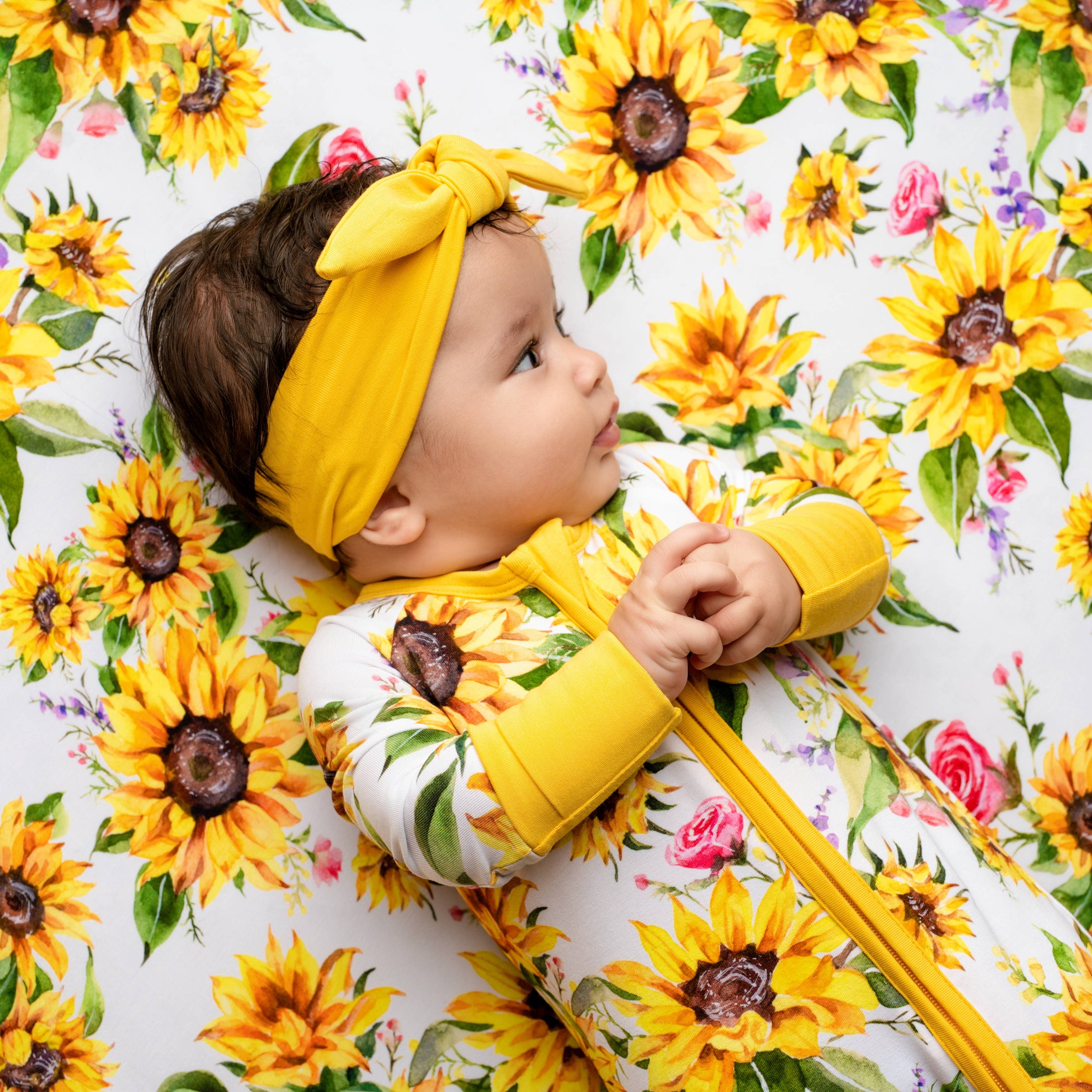 Suns and Roses (Sunflowers) Romper